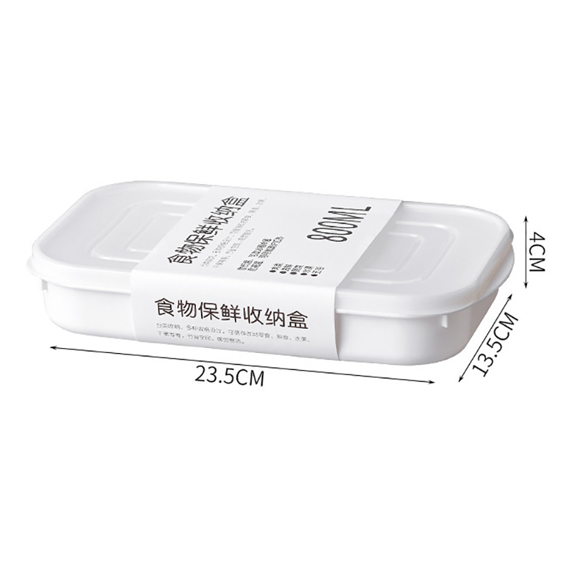 Meal Prep Containers Xl - 5pcs 800ml Refrigerator Food Storage Containers