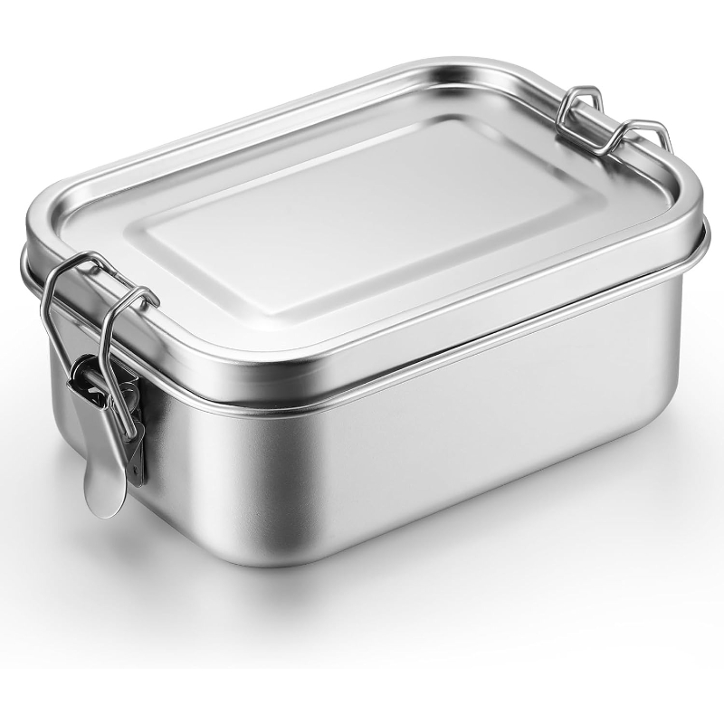 Meal Prep Lunch Boxes - Stainless Steel Food Storage Containers with