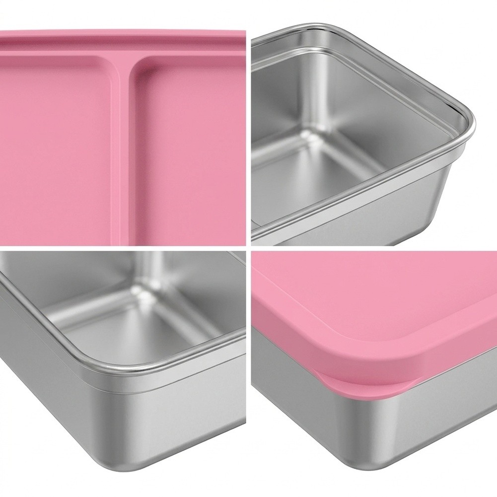 Meal Prep Snacks For Toddlers - Stackable Stainless Steel Snack Container for