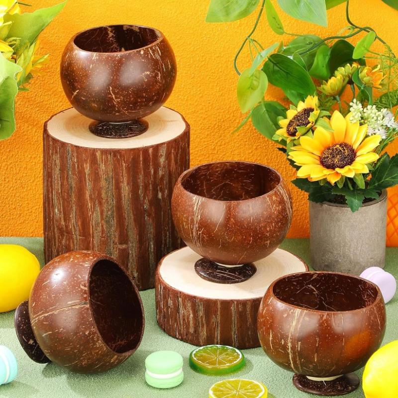 Meal Prep Smoothies - Natural Coconut Bowl Set Organic Coconut