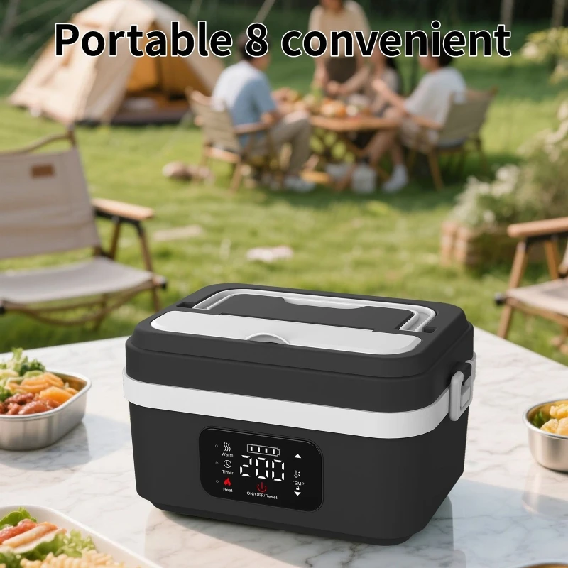 Rechargeable Waterless Electri - Meal Prep Lunch Boxes ulasan dan harga