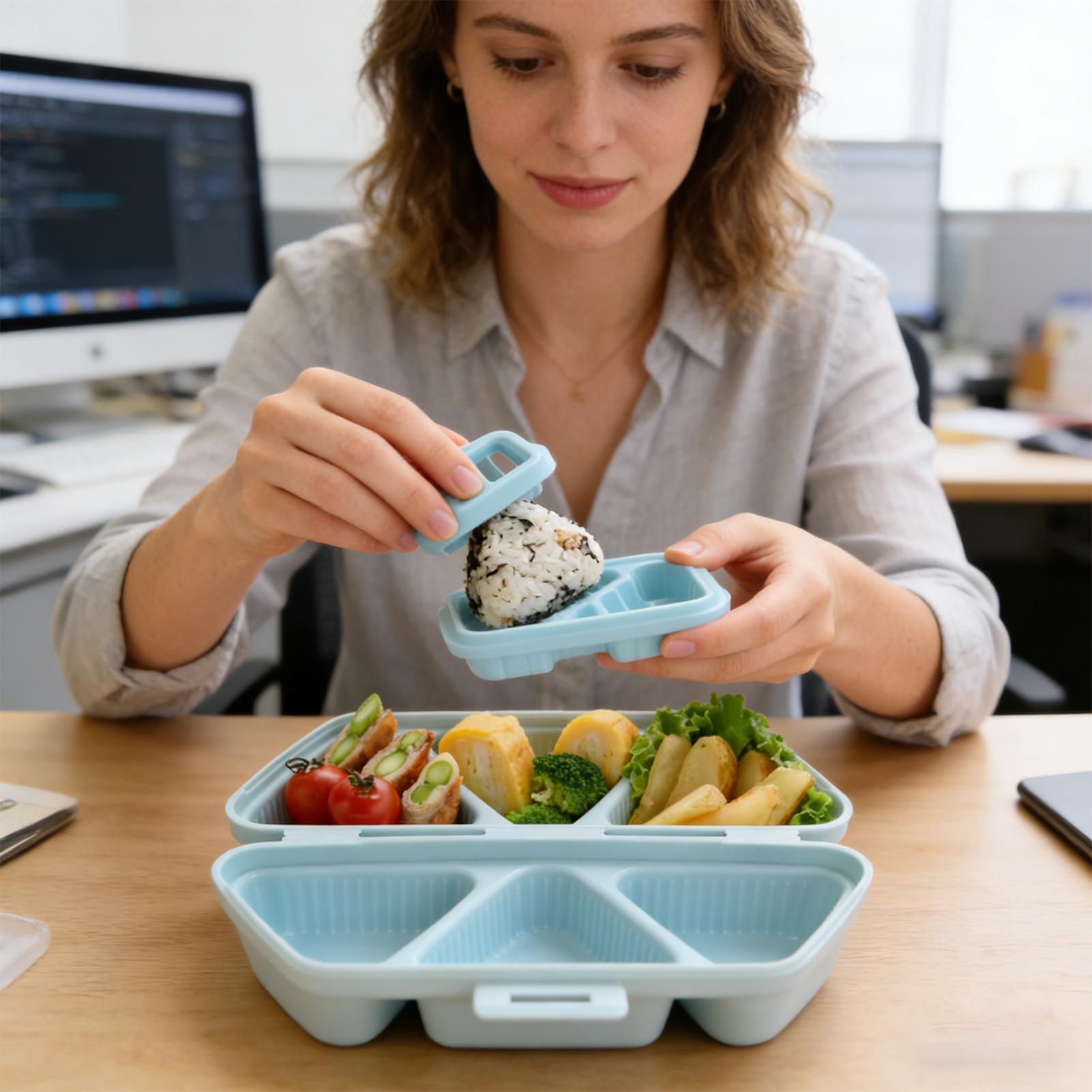 Rice Ball Mold 6-Cavity Japane - Meal Prep With Rice ulasan dan harga