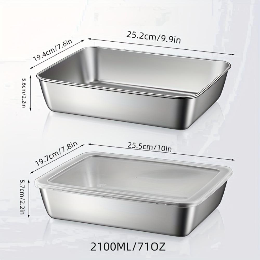 5-Piece Stainless Steel Food S - Meal Prep Containers Xl ulasan dan harga