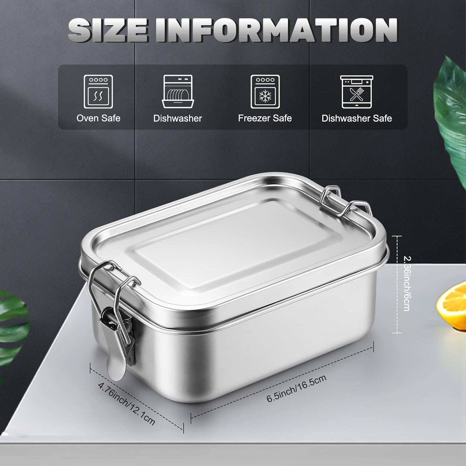 Stainless Steel Food Storage C - Meal Prep Lunch Boxes ulasan dan harga