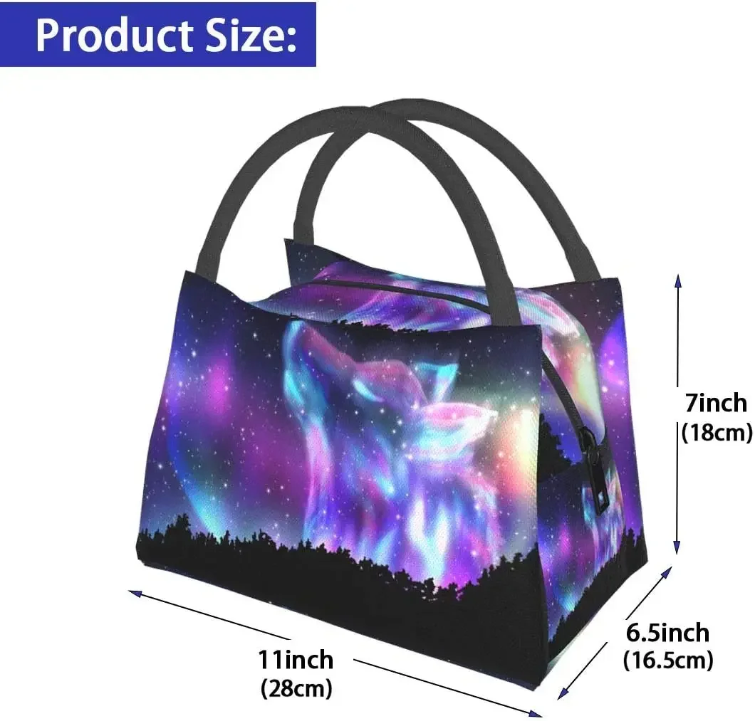 Galaxy Wolf Thermal Lunch Bag  - Meal Prep Tofu ulasan dan harga