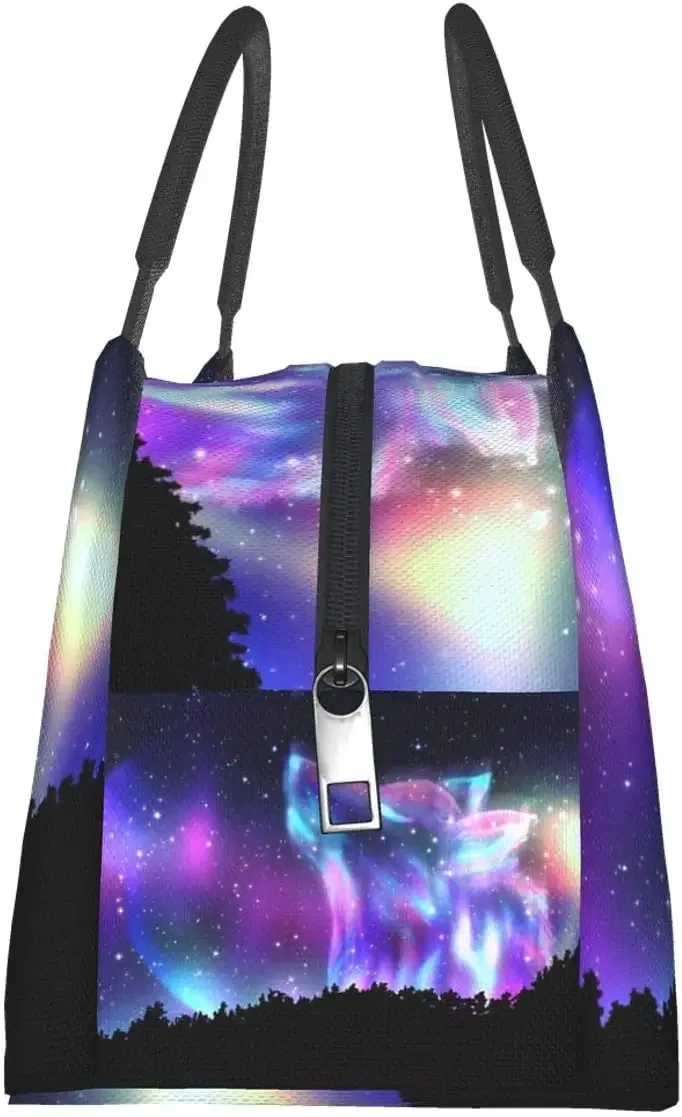 Galaxy Wolf Thermal Lunch Bag  - Meal Prep Tofu ulasan dan harga