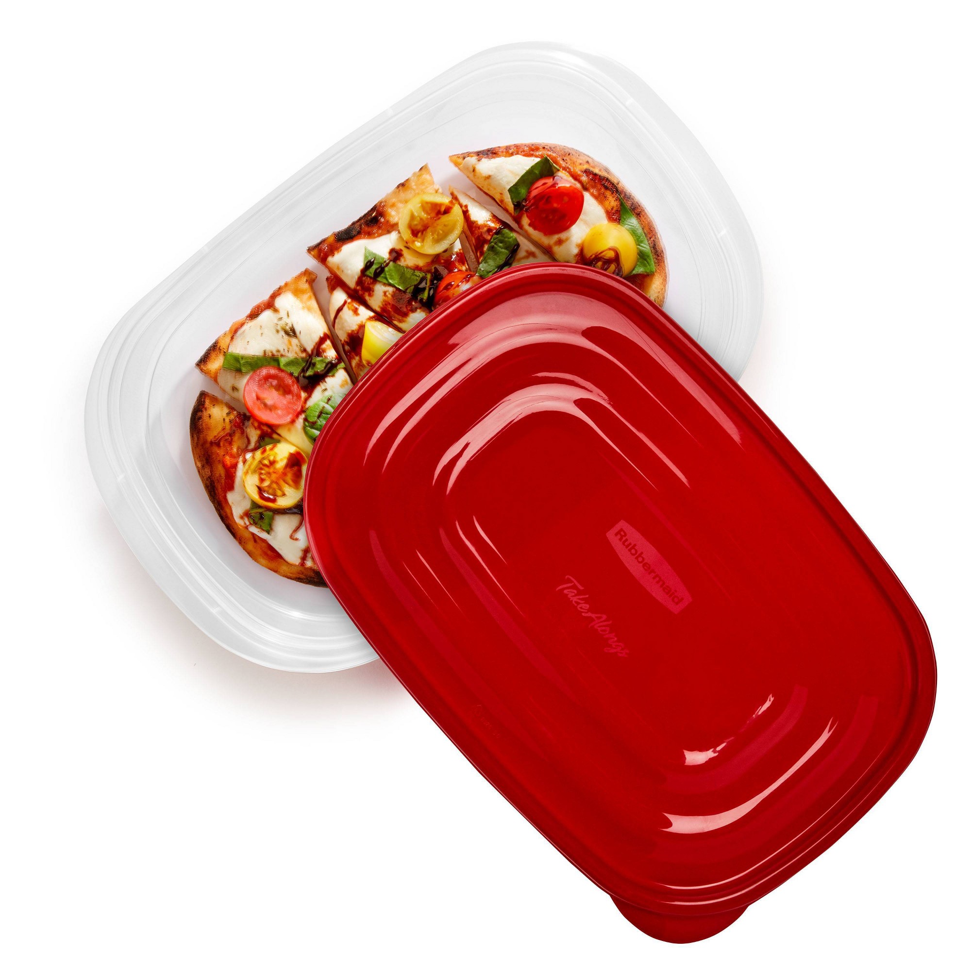 3pcs Red Rectangle Food Storag - Meal Prep Lunch Boxes ulasan dan harga