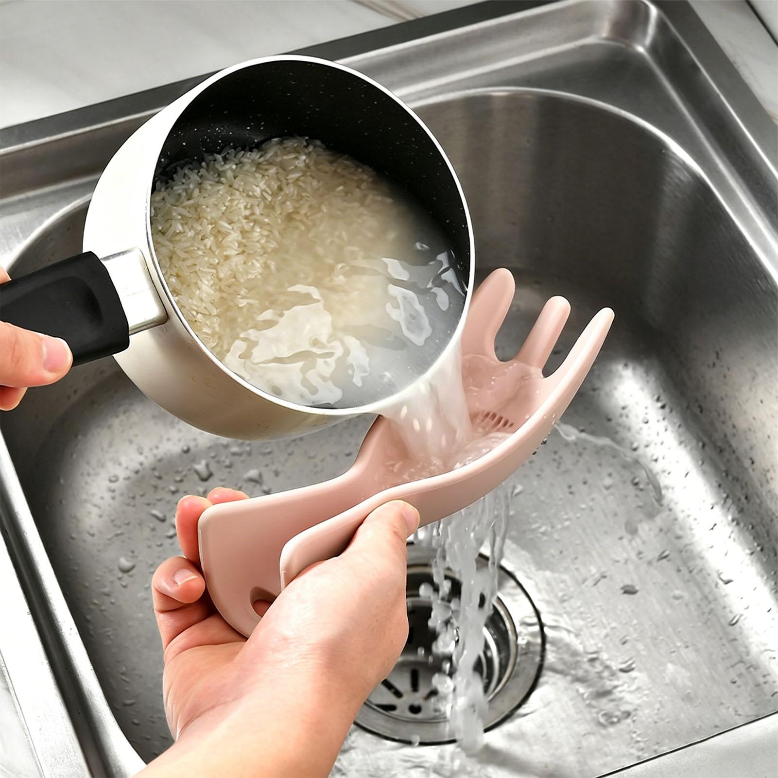 Rice Strainer Silicone Multifu - Meal Prep With Rice ulasan dan harga