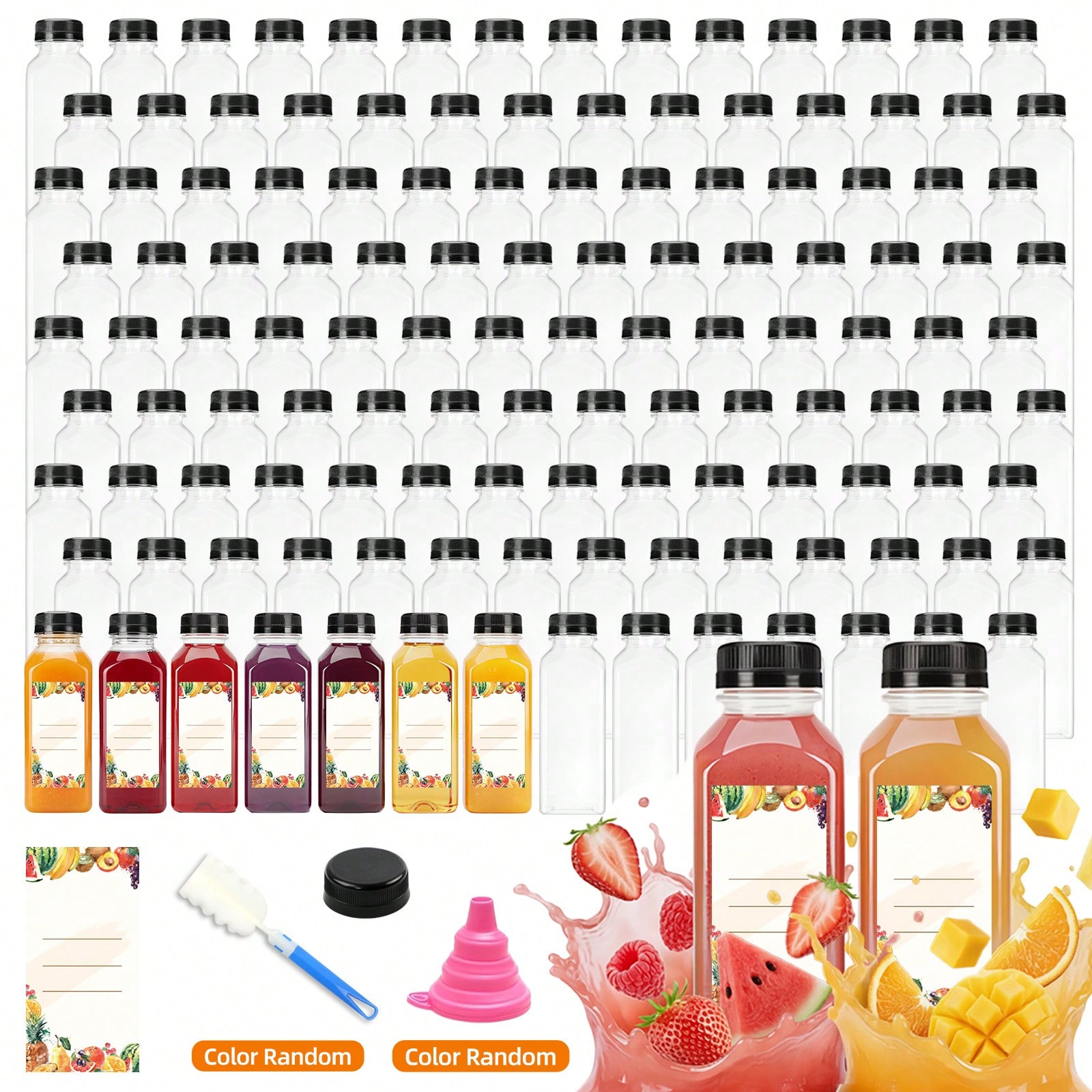 Plastic Juice Bottles Modern S - Meal Prep Smoothies ulasan dan harga