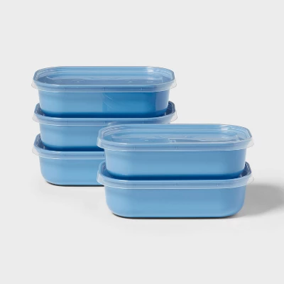 2026 New Blue Single Compartme - Meal Prep Lunch Boxes ulasan dan harga