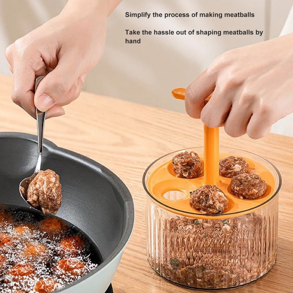 Kitchen Tool Manual Meatball M - Meal Prep With Rice ulasan dan harga