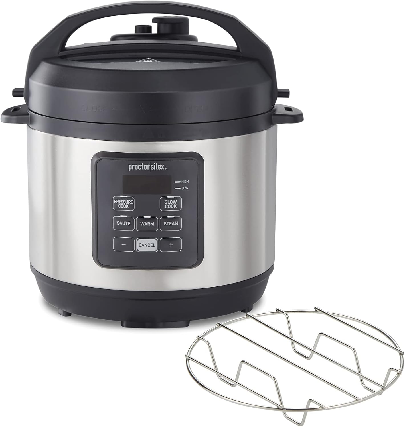 3 Qt 4-in-1 Electric Pressure  - Meal Prep With Rice ulasan dan harga