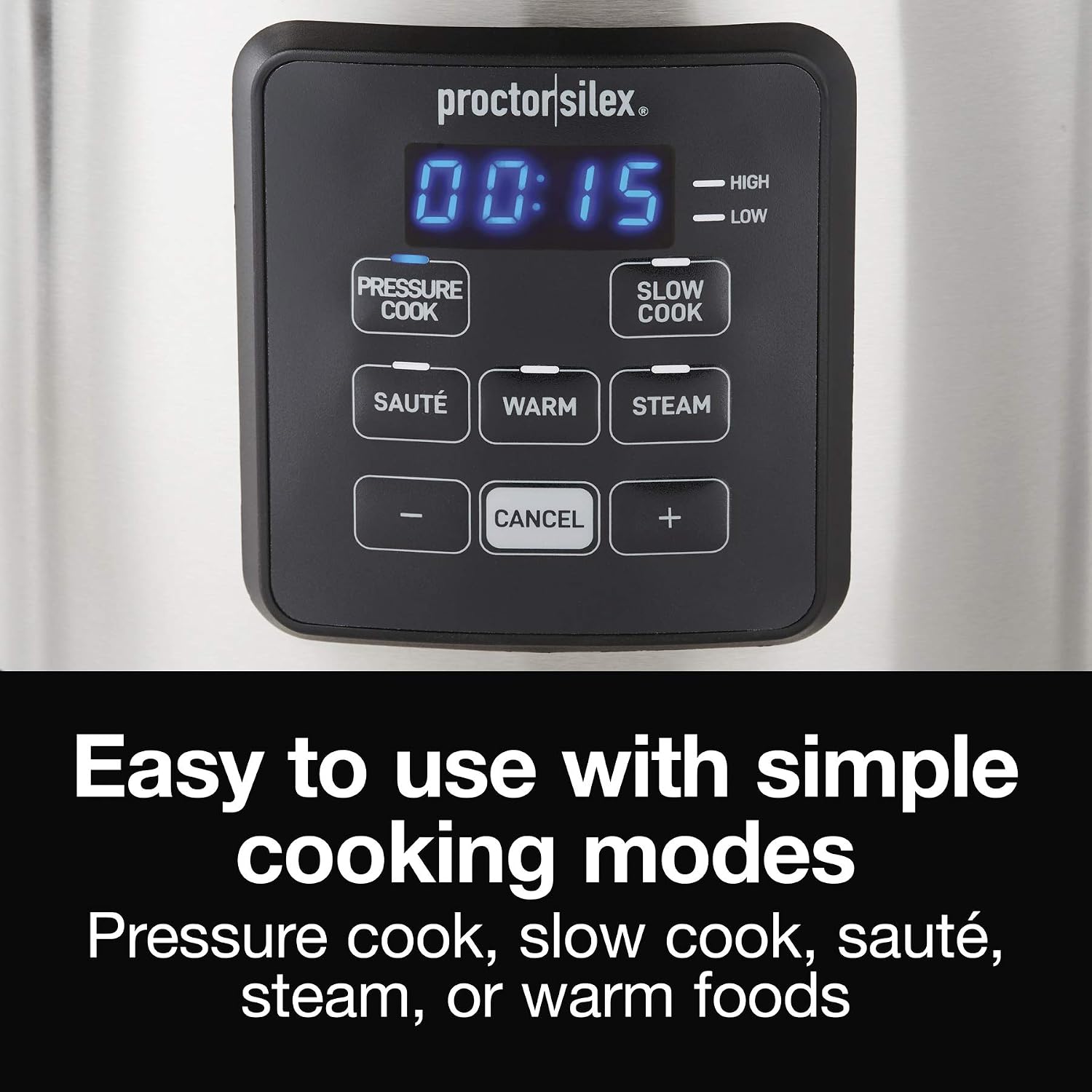 3 Qt 4-in-1 Electric Pressure  - Meal Prep With Rice ulasan dan harga