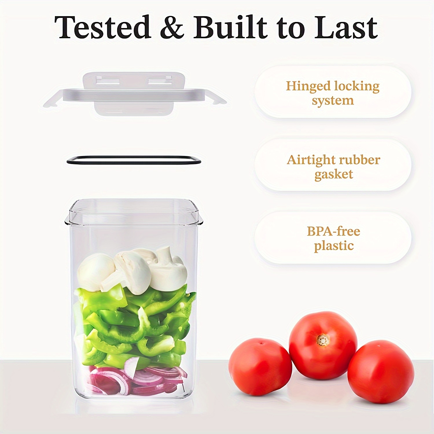 2/6/12 Sets 1.6L BPA-Free Plas - Meal Prep Containers Xl ulasan dan harga