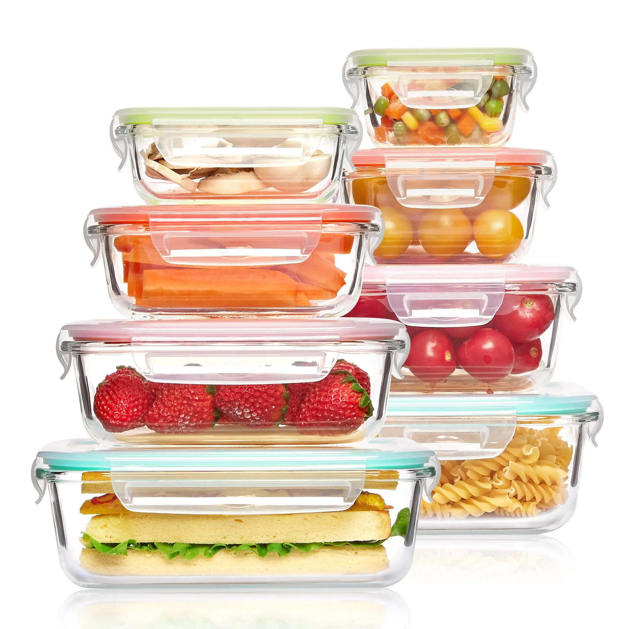 Glass Lunch Box Food Storage C - Meal Prep Lunch Boxes ulasan dan harga