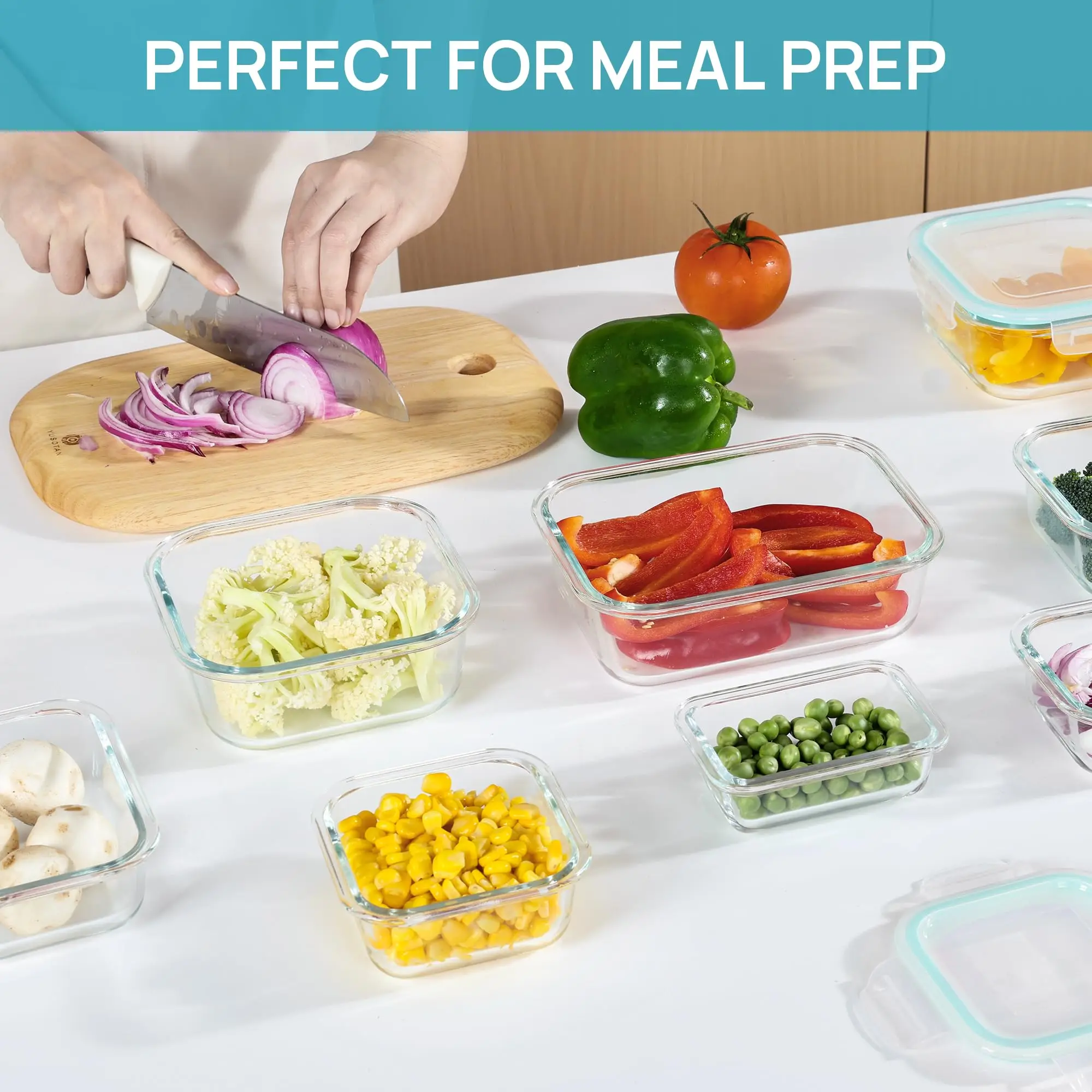 Glass Lunch Box Food Storage C - Meal Prep Lunch Boxes ulasan dan harga