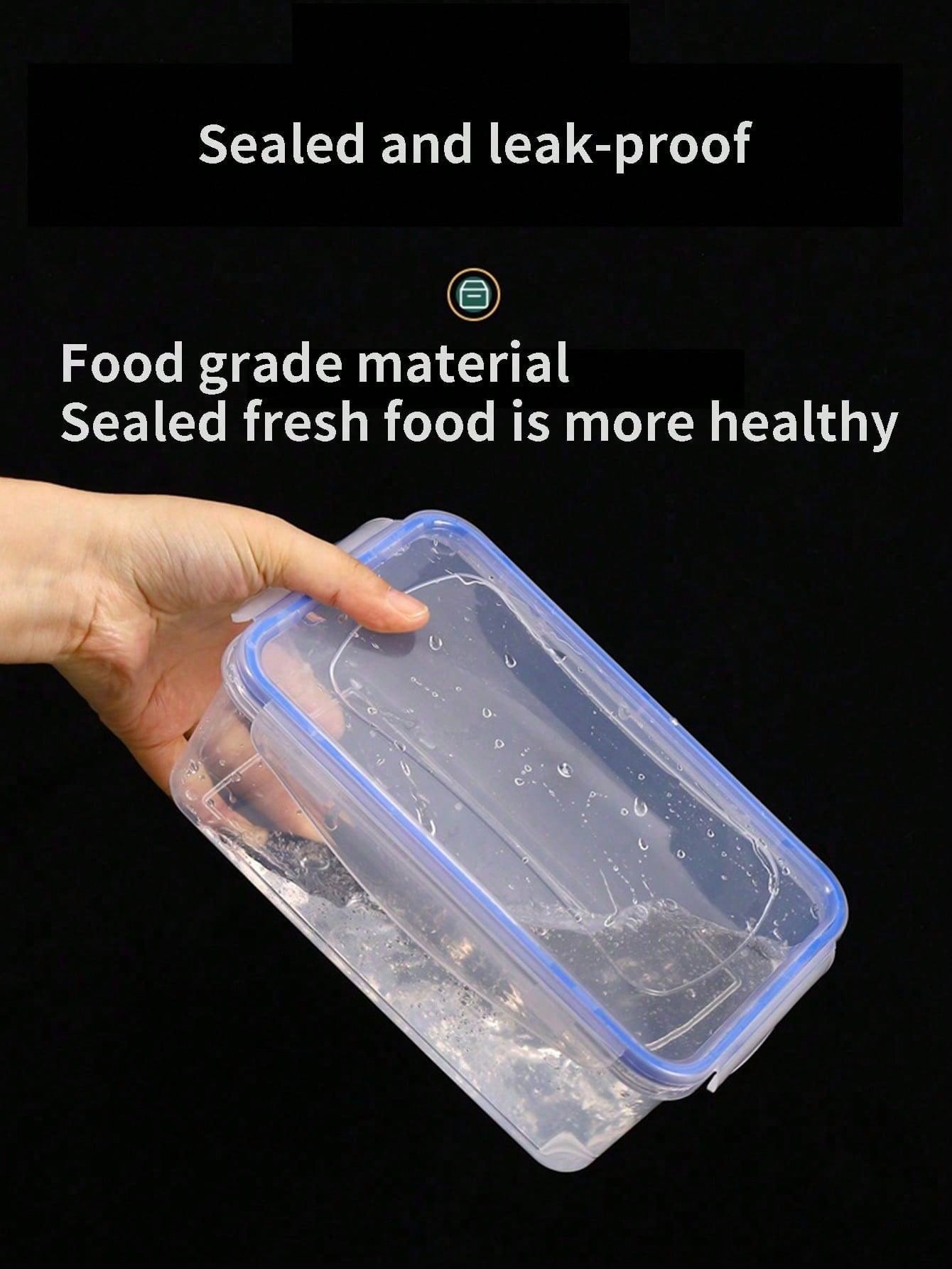 Sealed rectangular refrigerato - Meal Prep Containers Xl ulasan dan harga