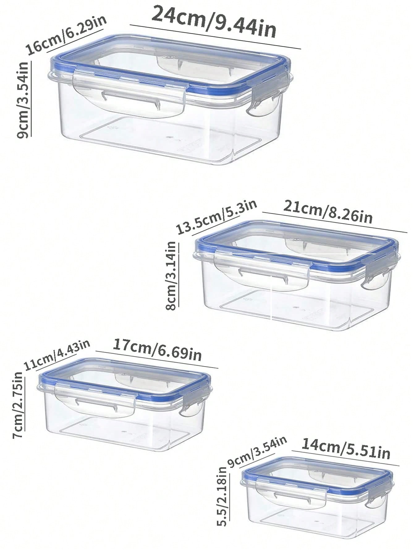 Sealed rectangular refrigerato - Meal Prep Containers Xl ulasan dan harga